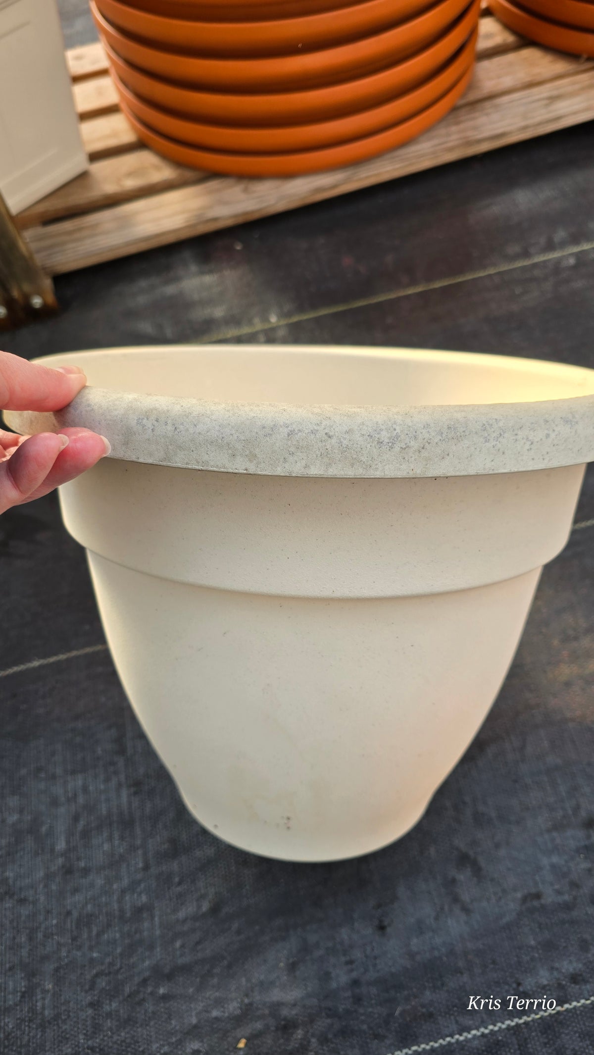 Planter CARIBBEAN COTTAGE 12"