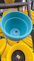 Light Blue Plastic Pot 7.5"