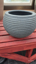 Japi PLANTER LATTICE BOWL Charcoal