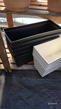 Planter RECTANGULAR BLACK